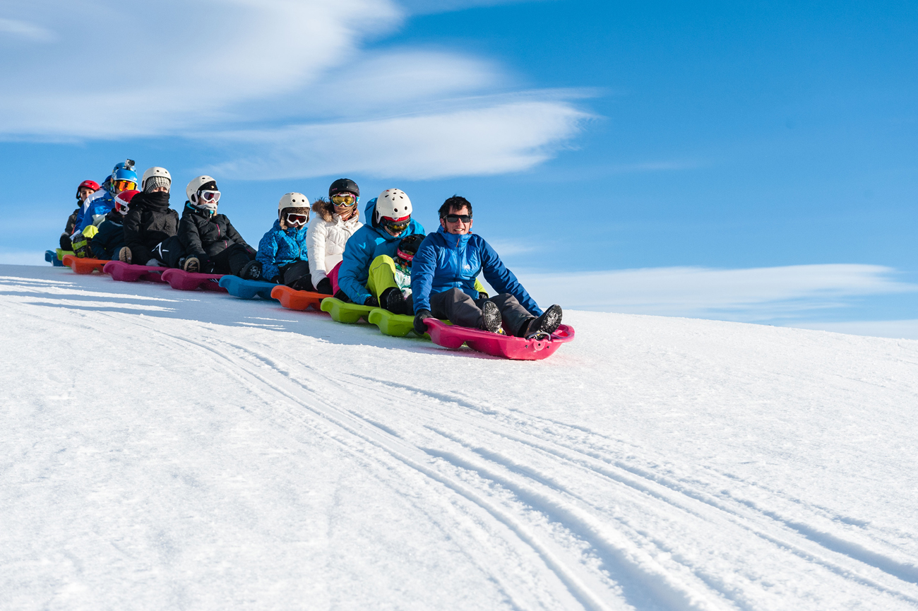 5 km de descente en luge