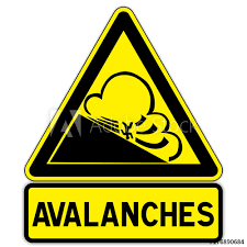 paneau avalanche danger avalanche