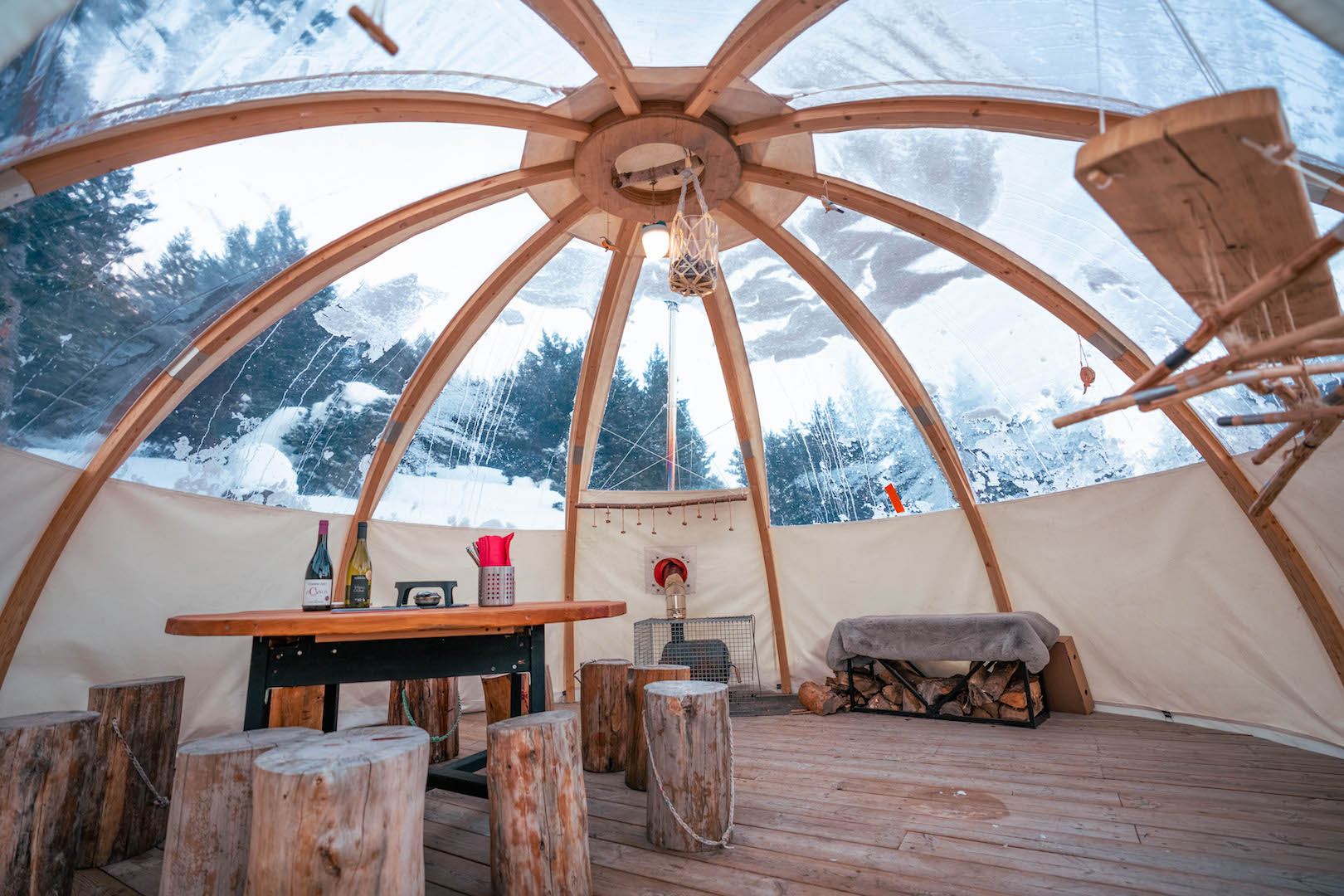 soirée insolite en igloo